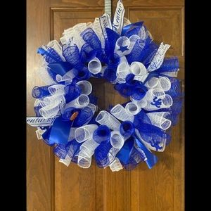 UK Kentucky door wreath